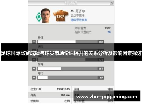 足球国际比赛成绩与球员市场价值提升的关系分析及影响因素探讨 足球国际比赛成绩与球员市场价值提升的关系分析及影响因素探讨