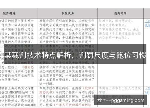 某裁判技术特点解析,判罚尺度与跑位习惯 某裁判技术特点解析,判罚尺度与跑位习惯